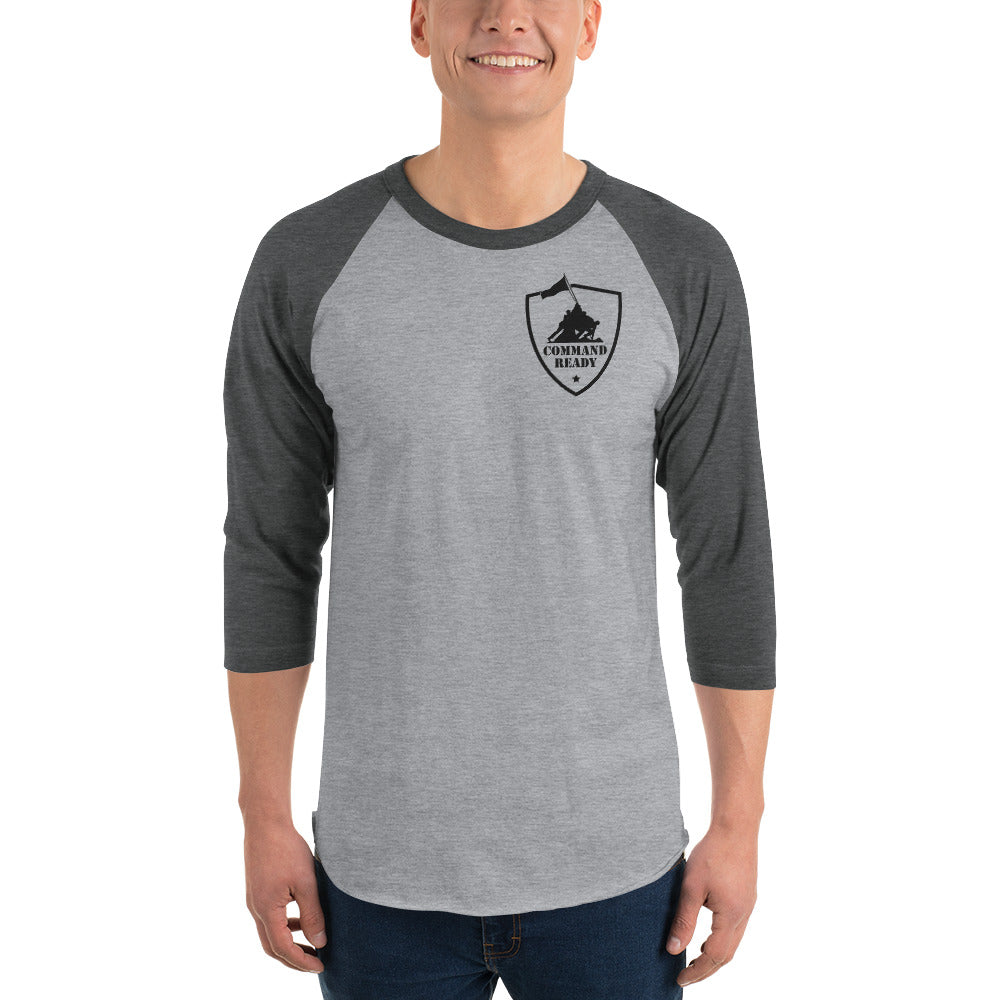 3/4 sleeve raglan shirt – CommandReady