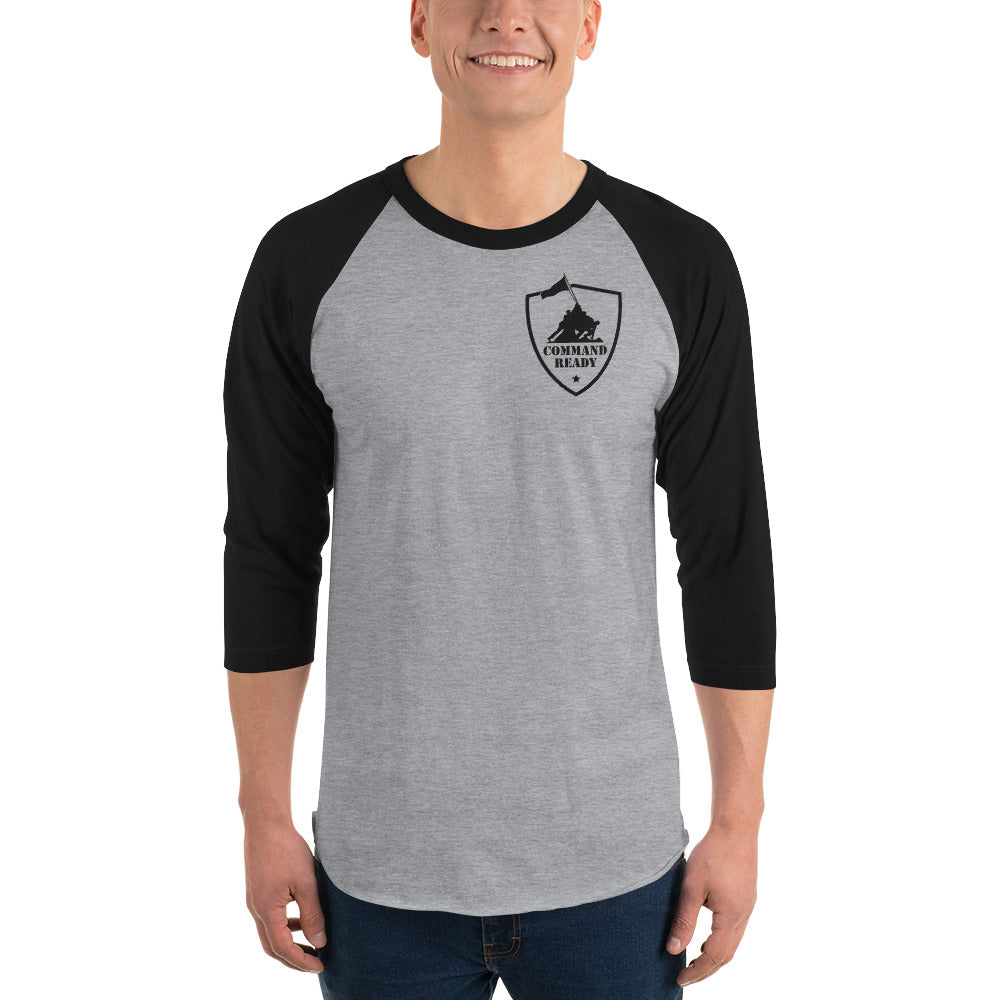 3/4 sleeve raglan shirt – CommandReady