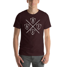 Load image into Gallery viewer, 4 Virtues Distressed Tee
